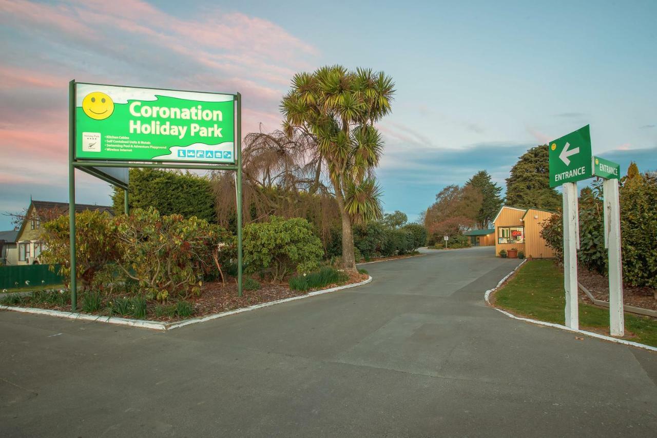 Coronation Park Holiday Park Ashburton Dış mekan fotoğraf